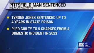 Pittsfield man sentenced to four years in prison for assault, animal cruelty, and property damage