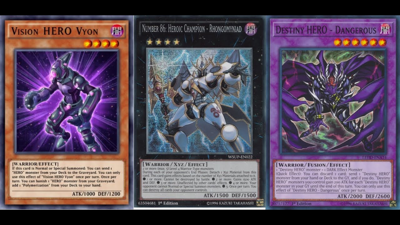 Rhongo Bongo FTK hero combo + deck profile *V1* YouTube