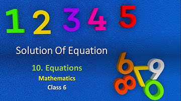 Solution Of An Equations | Chapter 10 | Mathematics | Class 6 | Maharashtra Board | Your Rythm Nexus
