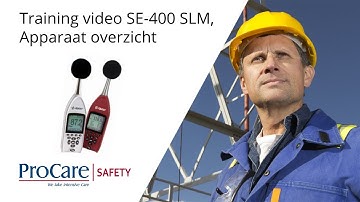 Training Video | TSI Quest SE-400 Geluidsmeter | Apparatuur overzicht