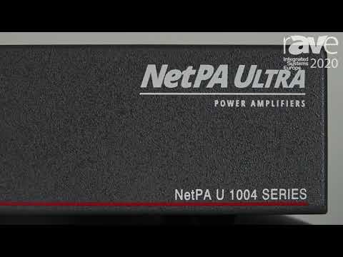 ISE 2020: Extron Shows NetPA Ultra Power Amplifiers with Dante and Integrated DSP