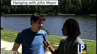 John Mayer tells Larry Pickett how he got started in the music business