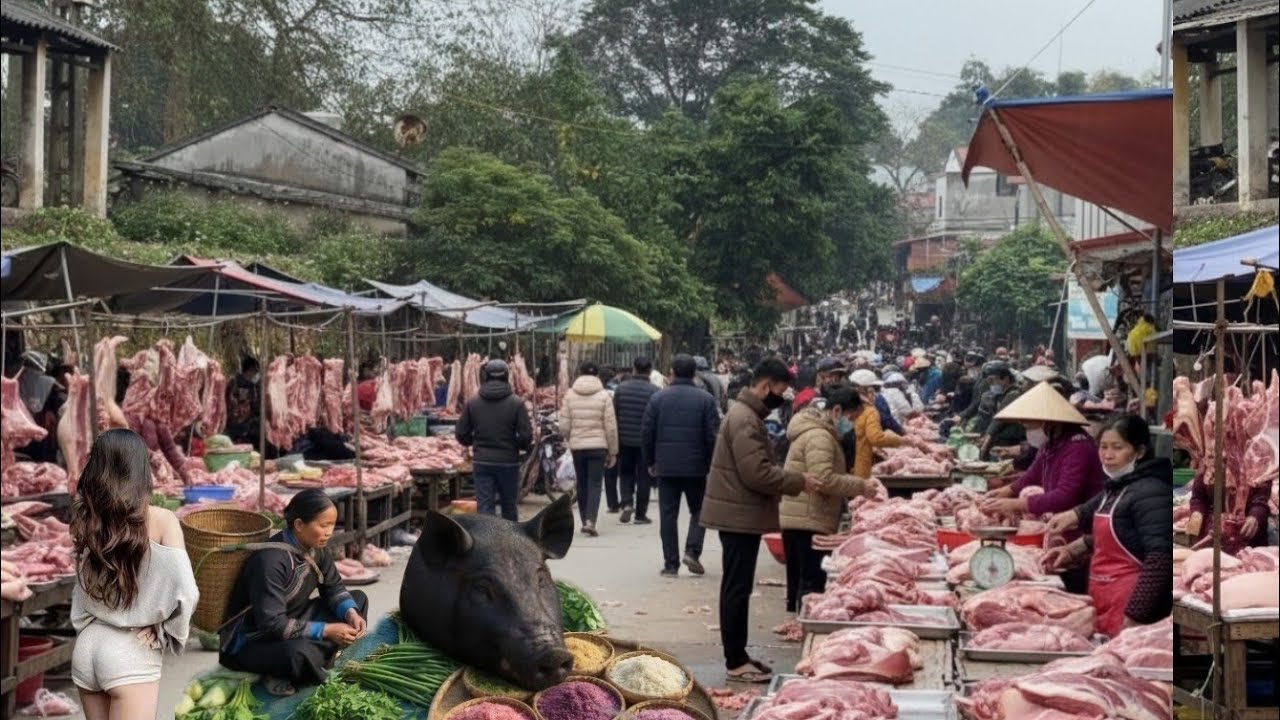Không Khí Tết Quê Thật Nhất Tại Chợ Tết Lạng Sơn – Xem Là Thấy Tết Về I Thai Lạng Sơn
