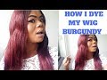 How to get burgundy/wine color hair at home without  no bleach /VERY DETAILED