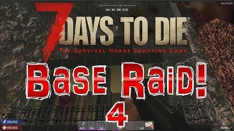 7 Days to Die: A16.3 PvP: Online Base Raid #4