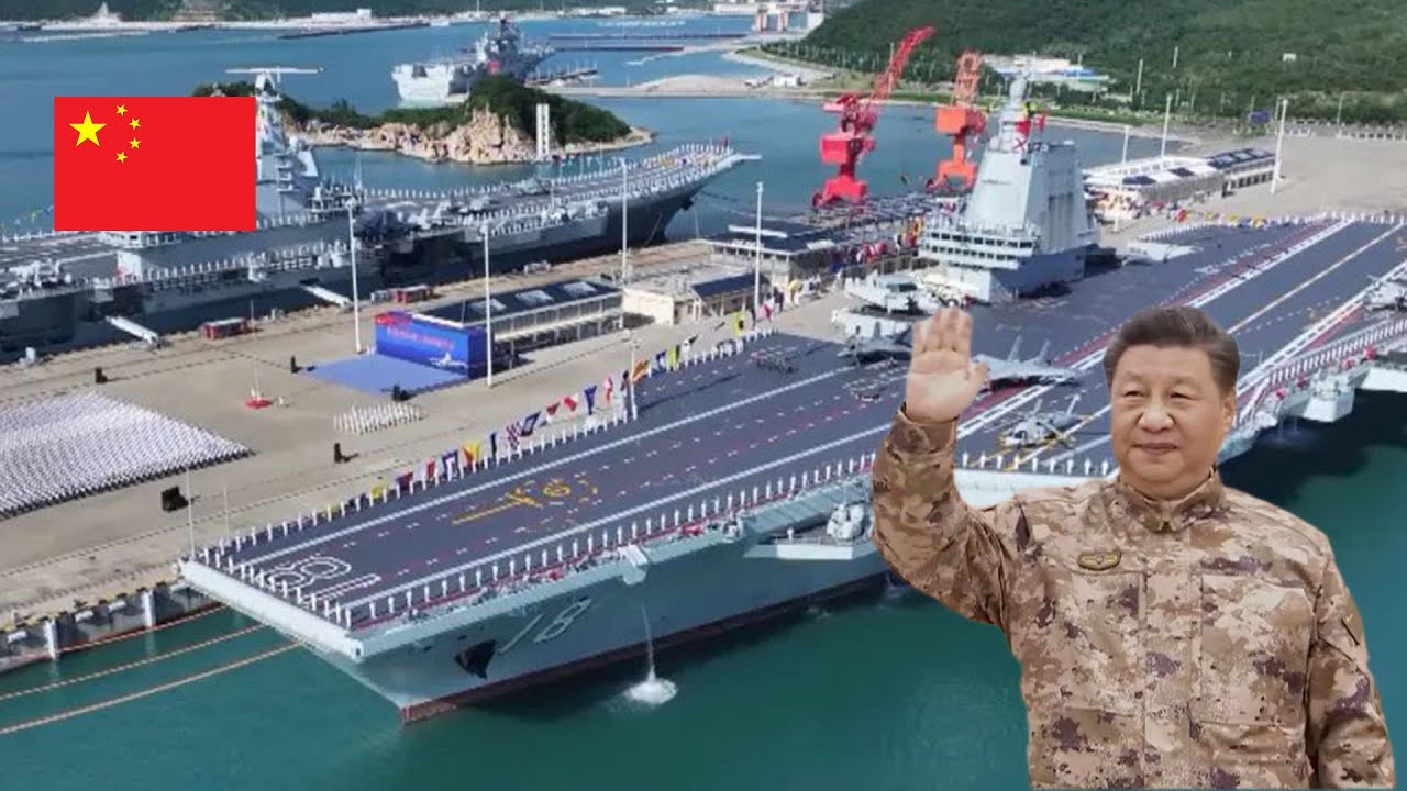 Си Цзиньпин, соревнуясь с ВМС США, открыл авианосец «Фуцзянь», оснащенный системой EMALS