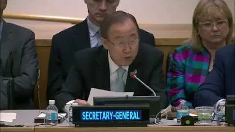 Ban Ki-moon (UN Secretary-General) on Ebola - General Assembly Informal Plenary (2 June 2015) - DayDayNews