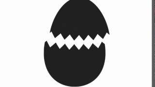 🥚🥚🥚Cracked egg shape - Adobe Illustrator cs6 tutorial. How to create simple vector broken egg