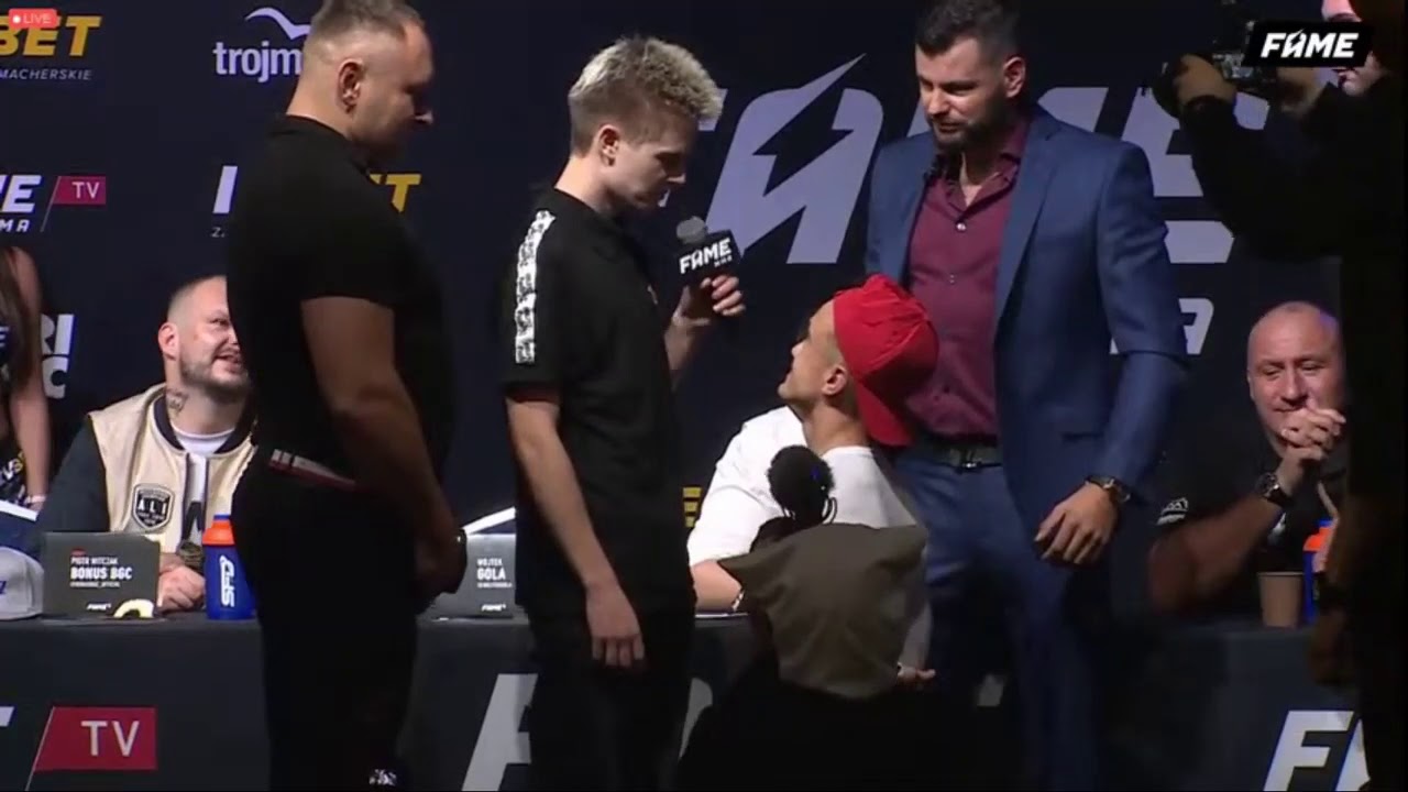 Kto Wygrał Fame Mma 5 Kruszwil Vs Mini Majk KRUSZWIL VS MINI MAJK FACE TO FACE | FAMEMMA 5 KONFERENCJA - YouTube
