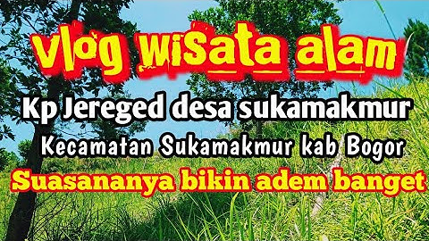 vlog wisata alam||kp jereged,desa sukamakmur,kec sukamakmur Bogor||Suasana nya Bikin adem banget