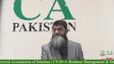 Exam Focused Revision Classes: CFAP-3