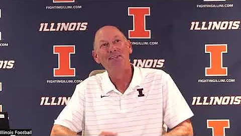 Off week presser: Illini special teams coordinator...