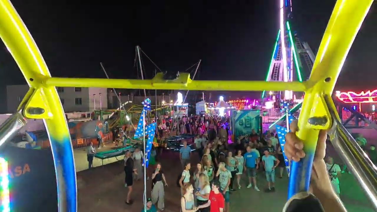 Slingshot (Lunapark Jan Novy) On ride 1 - Kutno - Święto Róży 2023