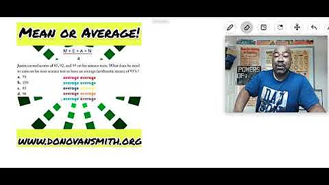 Finding A Missing Score When The Mean Or Average Is Given | 100% Pass Rate | www.latepass.com