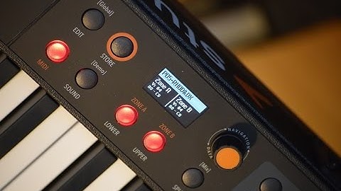 StudioLogic Numa Compact 2 - Editing (part 2 of 2) - Global Editing