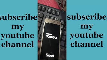 Samsung J500H E:failed to mount efs Invalid argument fix downgrade 6.0.1 to 5.1.1