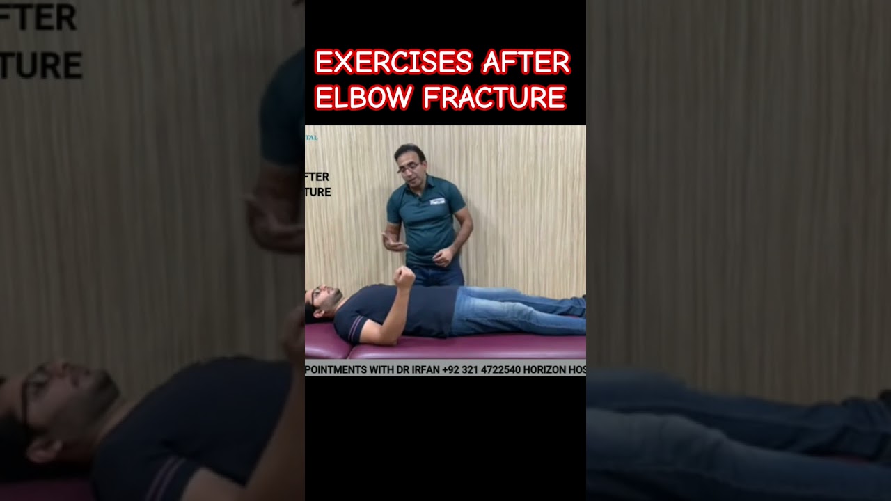 Exercises after Elbow fractures | weeks | watch full video on Elbow fracture Rehabilitation  below