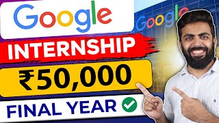 Google Internship | Internships for College Students | Latest Internships 2023