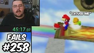 Lakitu ruined the run || Fails In Speedrunning #258