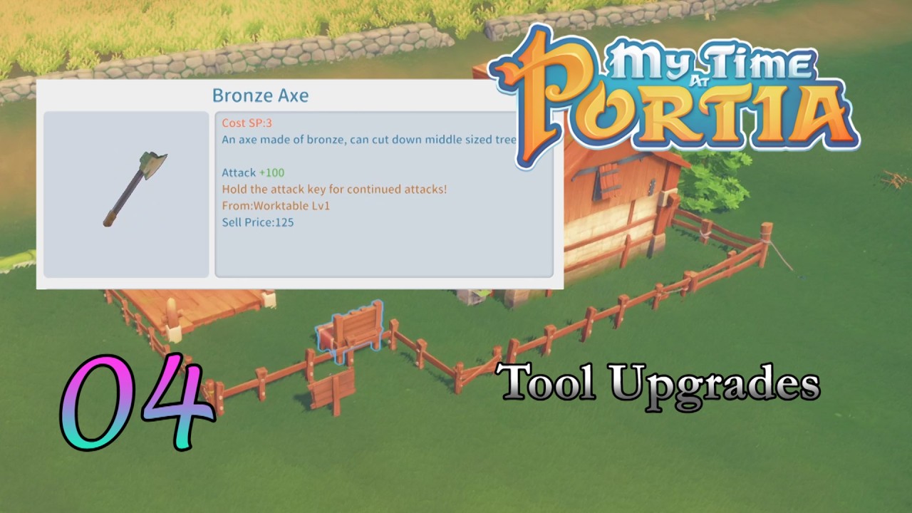 Tool Upgrades | My Time at Portia, Ep 4 - YouTube
