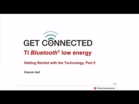 TI Bluetooth Smart tutorial - how to get started I