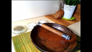 картинка: Как почистить чугунную сковороду!? Бабушкин метод!  Я В ШОКЕ!!! Смотреть до конца!