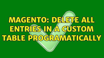 Magento: Delete all entries in a custom table programatically