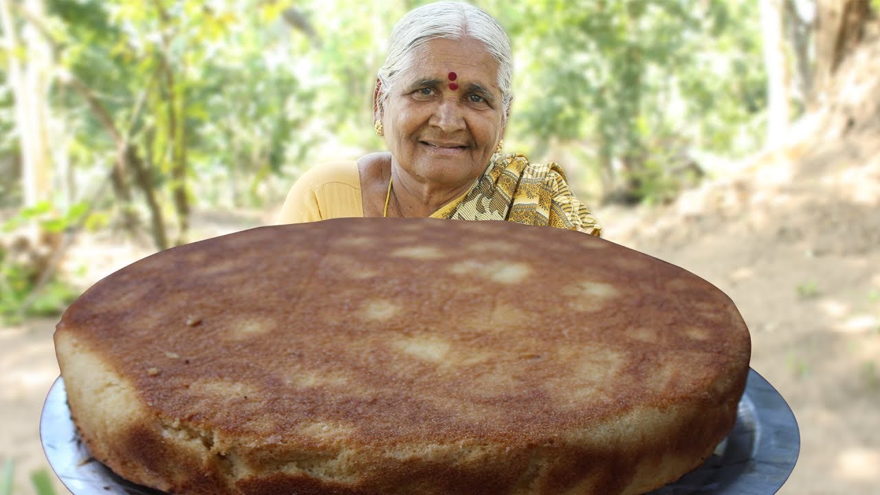 Orange Cake without Oven || Sponge Cake Recipe By Grandma || Easy Orange Cake || Myna Street Food