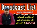 Broadcast list l welcome aviary official