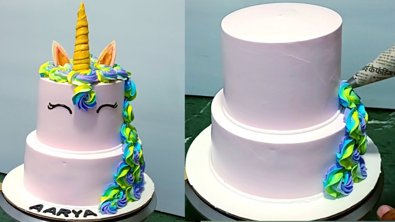 Unicorn🦄 Cake Design I Unicorn Cake Decorating Tutorials। 