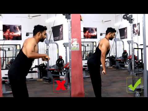 STOP Doing This Tricep Push Down MISTAKES | इसलीये Triceps Size नही बढती ?