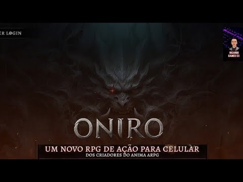 ONIRO NOVO JOGO DE RPG - YouTube