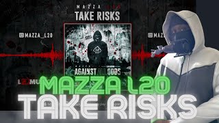 MAZZA KILLED THIS BEAT!!  | Mazza L20 - Take Risks (Visualiser) | Against All Odds | [REACTION]
