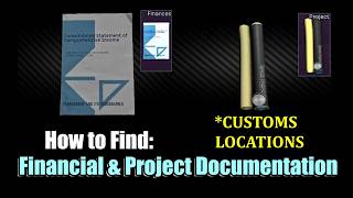 ALL Battle Pass Document Locations on CUSTOMS - (Financial & Project Route)