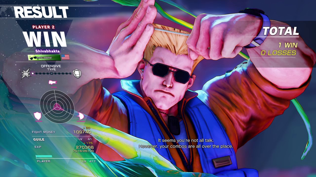 STREET FIGHTER V Guile vs. Laura