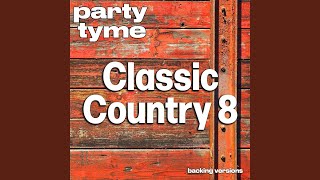 Somewhere Tonight (made popular by Highway 101) [backing version]