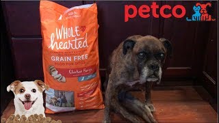 Petco WholeHearted Grain Free Senior Chicken Recipe Dry Dog Food