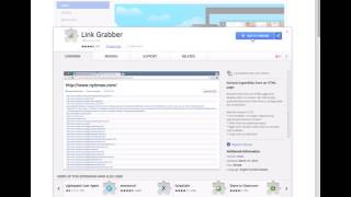 Step 03 Link Grabber Chrome Extension