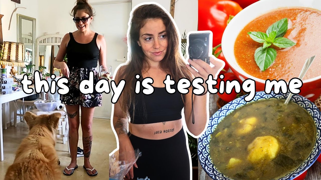 день из моей жизни в Израиле видеоблог - анализ крови и что я ел веганом ✨️🌱