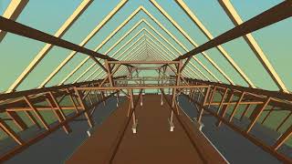 Bishop Barn Sketchup Drawing.