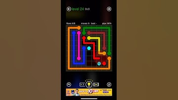 Flow free-9X9 classic Pack-24 Level 144 #flow #flowfree #puzzle #puzzlegame #viralgame #mobilegame