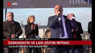 Demokratik Ve Laik Eğitim Mitingi Aleviler Kadıköyden Sesleniyor