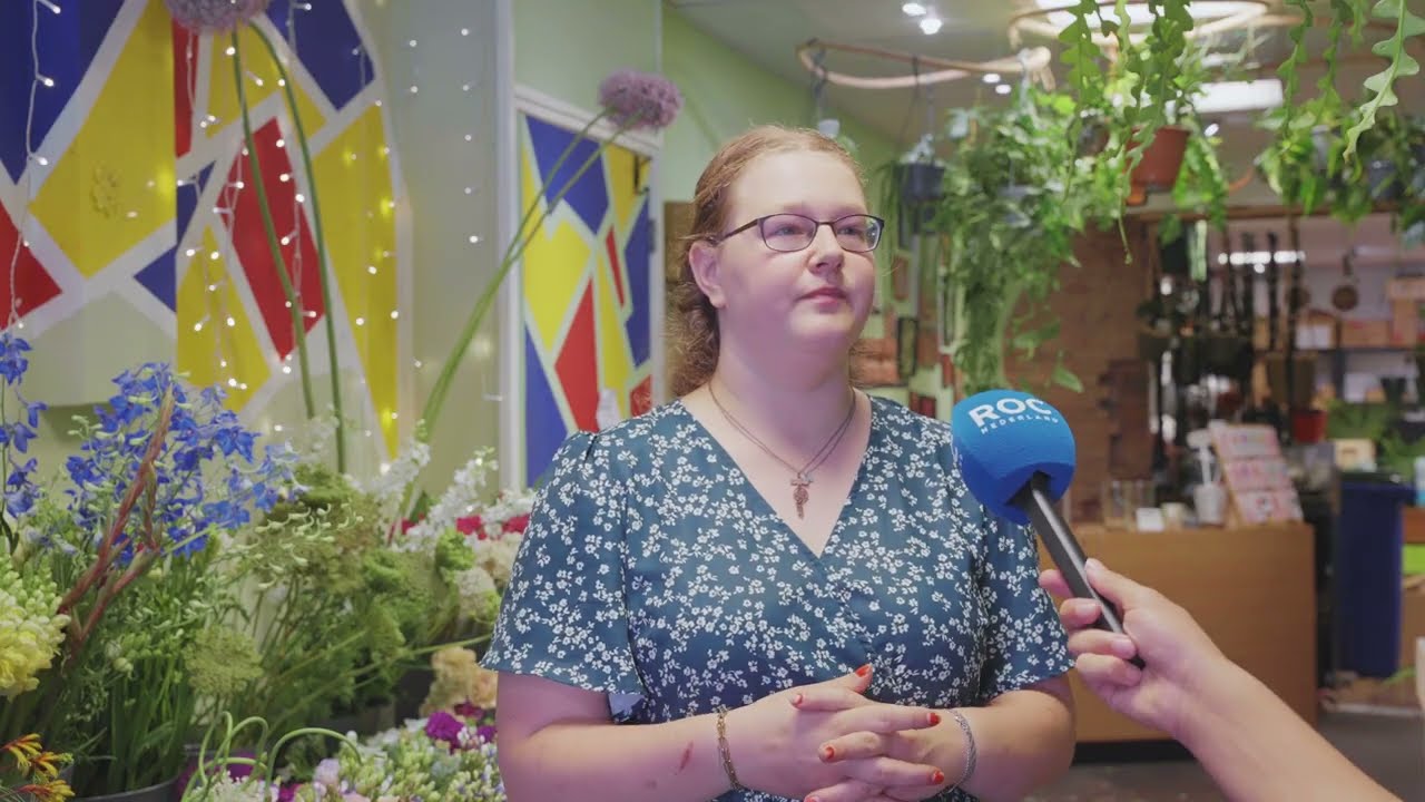 🌼 Ontdek de wereld van bloemen met een inspirerend interview! 🌸 | ROC Nederland