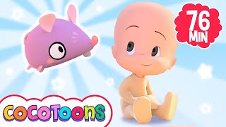 Underneath a Button  and more nursery rhymes for kids from Cleo and Cuquin  Cocotoons