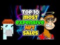 The MOST EXPENSIVE NFT Sales