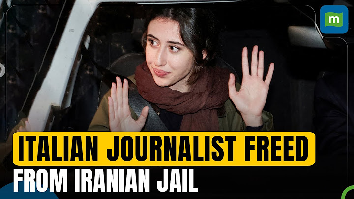 Italian journalist Cecilia Sala freed from Iran jail, returns home | N18G