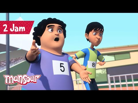 Keseruan Tanpa Batas P9 🏆 | 2 jam Kartun untuk Anak-Anak 🕐 | Petualangan Mansour ✨