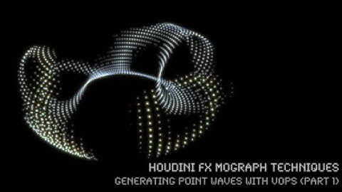 Houdini FX MoGraph Tutorial - Generating Point Waves with VOPs - Part 01