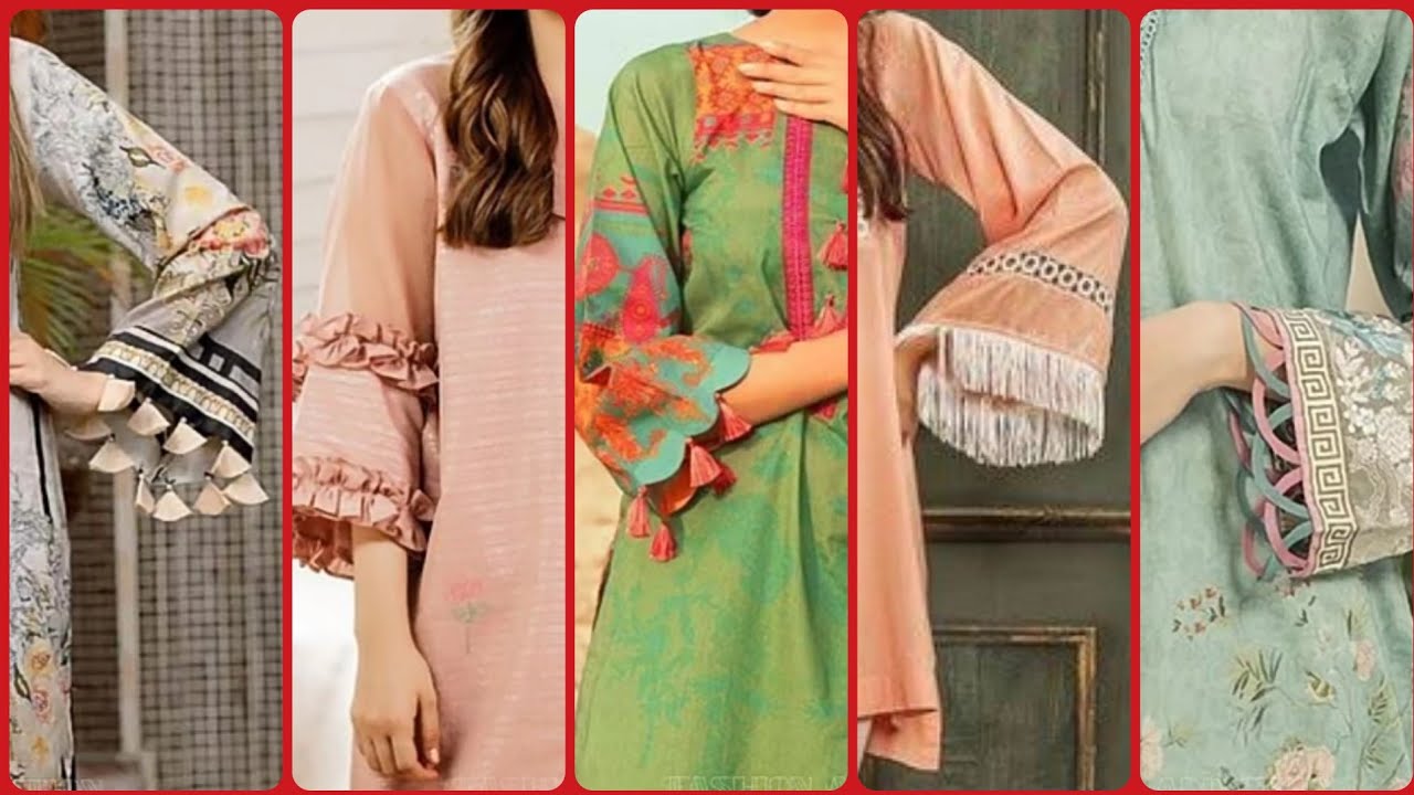 New sleeve designs 2021 beautiful saloyar suit sleeve designs YouTube