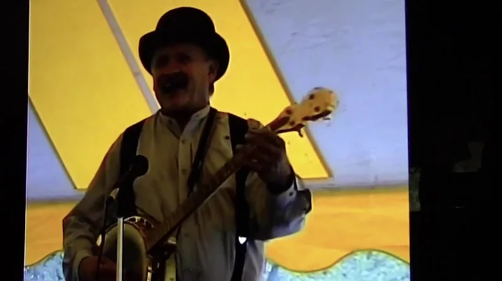 Banjoman Stan. Having fun with a four-string banjo...